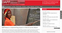 Desktop Screenshot of dapp-malawi.org